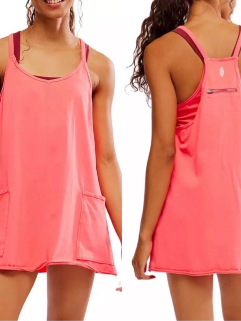 NWOT Hot Shot Mini Dress In Electric Sunset